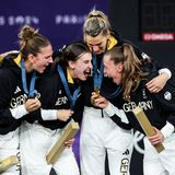 Marie Reichert, Elisa Mevius, Sonja Greinacher und Svenja Brunckhorst