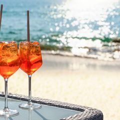 Kaum ein Getränk ist beliebter als dieser hier: Aperol Spritz