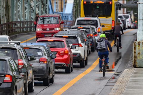 Autos im Stau
