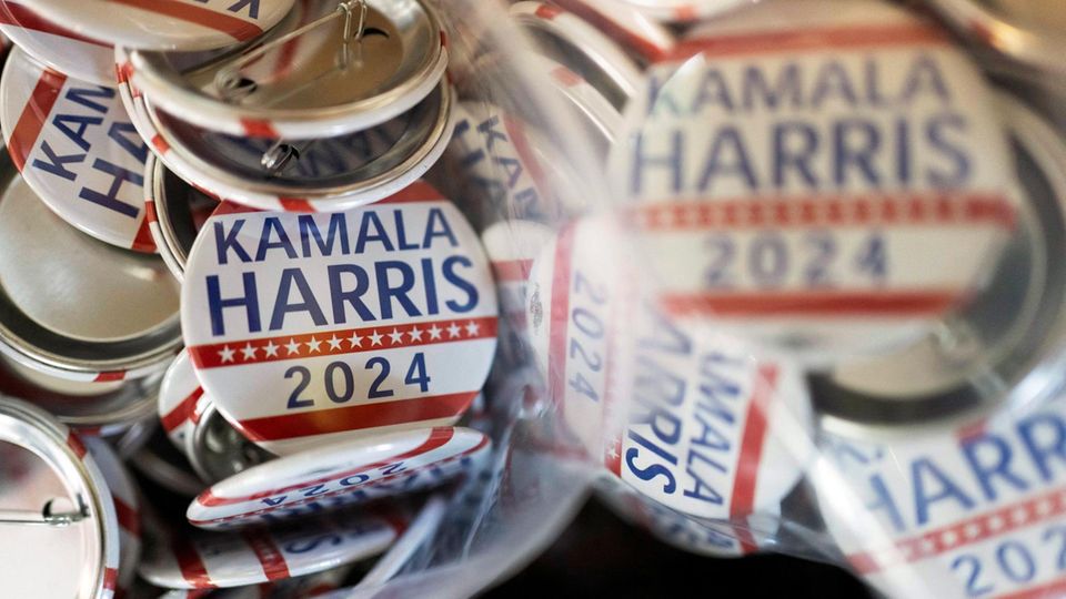 Kamala Harris Wahl-Anstecker