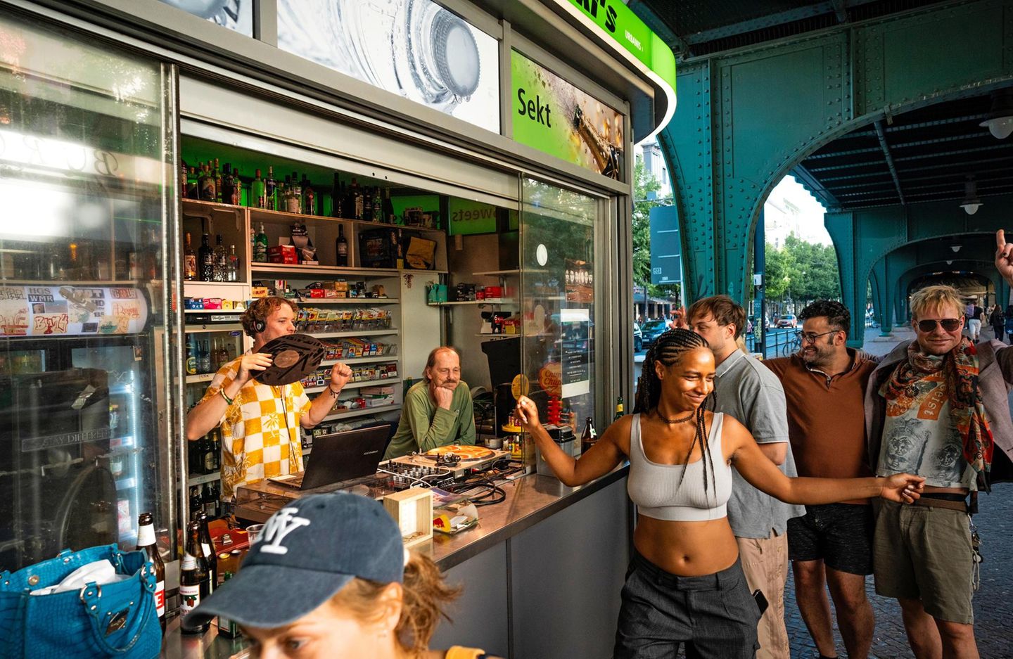 Kiosk in Berlin Kiosk in Berlin