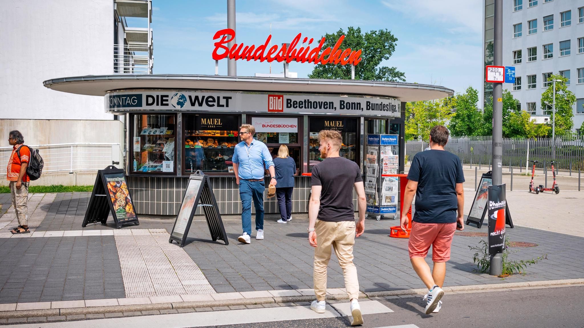 Kiosk in Bonn Kiosk in Bonn