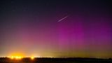 Nördlich von Leipzig waren sogar Polarlichter und die Perseiden zu sehen, eine extrem seltene Kombination