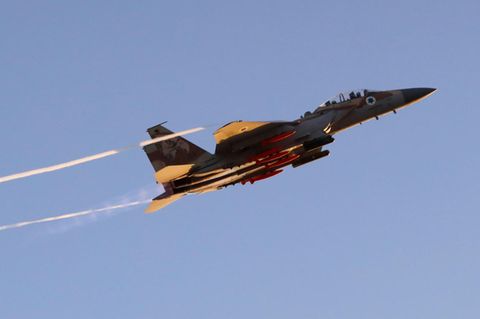 Eine F15 der israelischen Luftwaffe. Mehr als 50 solcher Kampfjets wollen die USA Israel ab 2029 liefern
