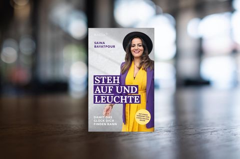 Cover: "Steh auf und leuchte" von Saina Bayatpour