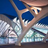 City of Arts and Sciences, Valencia, Spain 1991–2000/1996–2005/2005–2009