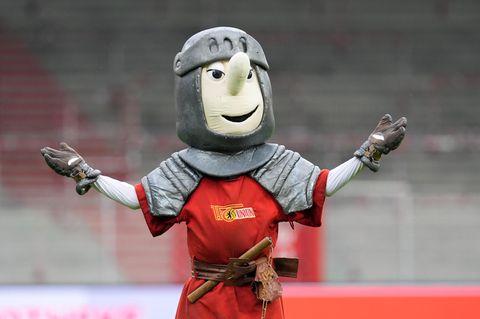 Union Berlin-Maskottchen Ritter Keule