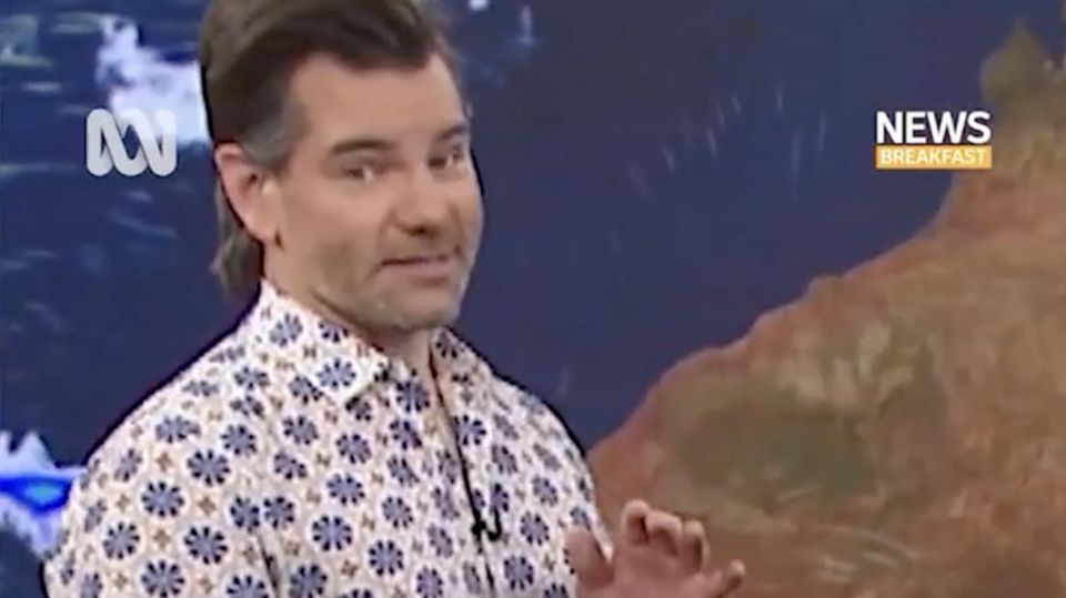 Panikattacke On Air: Ein australischer Wettermann rührt das Internet (Video)