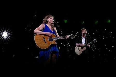 Überraschungsauftritt: Taylor Swift singt gemeinsam mit Ed Sheeran (Video)