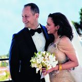 Hochzeitsfoto von Kamala Harris und Ehemann Doug Emhoff