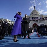 Kamala Harris legt ihren Amtseid als Vizepräsidentin ab