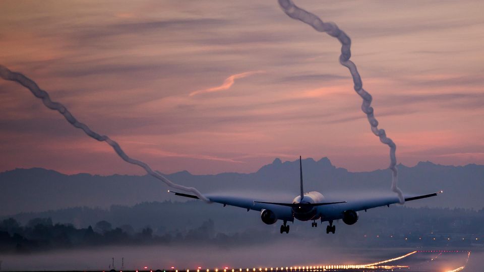 Boeing 777-300 der Swiss