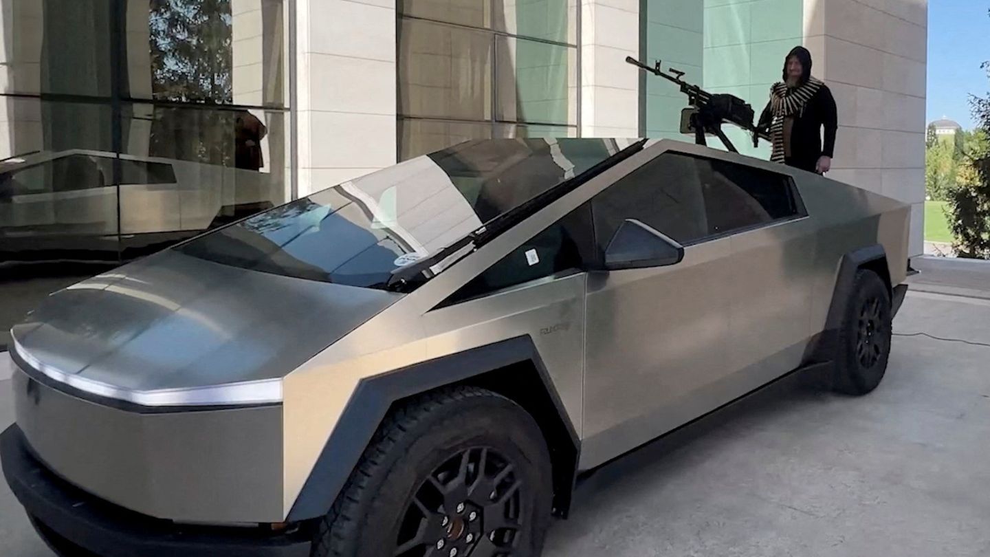 Tesla Cybertruck Ramsan Kadyrow