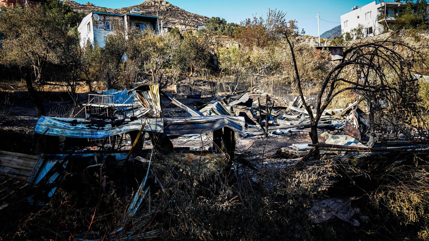 Mindestens 26 Menschen wurden im Zusammenhang mit dem Feuer mit Verletzungen ins Krankenhaus eingeliefert, teilte Wohnungsbauminister Murat Kurum mit. Zudem wurden 43 Gebäude in Izmir beschädigt