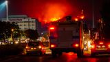 Die Feuerwehr kämpfte Tag und Nacht, um das Feuer unter Kontrolle zu bekommen