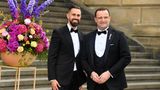 Jens Spahn und seine Ehepartner Daniel Funke in Berlin