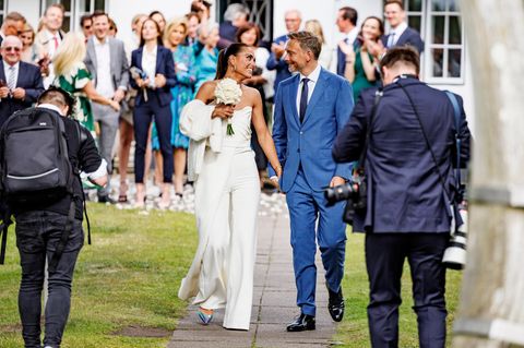 Hochzeit von Christian Lindner und seine Ehefrau Franca auf Sylt