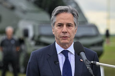 US-Außenminister Antony Blinken sprach von einem "sehr konstruktiven Treffen" mit Israel