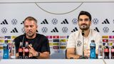 Der Junge aus Gelsenkirchen auf dem Höhepunkt: Bundestrainer Hansi Flick macht İlkay Gündoğan im September 2023 zum Kapitän der Nationalmannschaft. "Ich blicke mit sehr viel Stolz auf 82 Länderspiele für mein Heimatland zurück", sagte er nun zu seinem Rücktritt