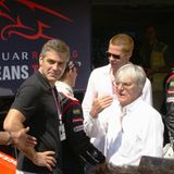 Clooney und Pitt 2004 beim Formel-1-Grand-Prix in Monaco
