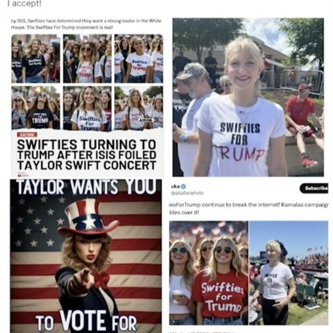 Zum Start des Demokraten-Parteitags betritt Kamal Harris kampfbereit die Bühne, Hilary Clinton schießt gegen Trump – und dieser verbreitet währenddessen gefälschte KI–Bilder.