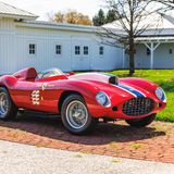 1955 Ferrari 410 Sport Spider by Scaglietti