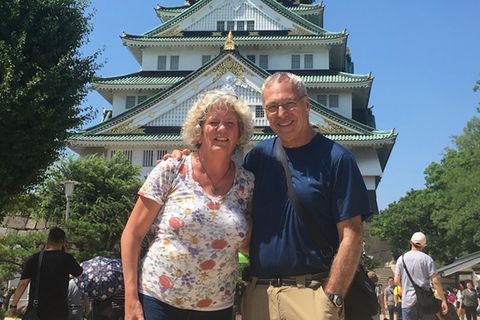 Als Rentner um die Welt: Michael und Debbie Campbell in Tokio