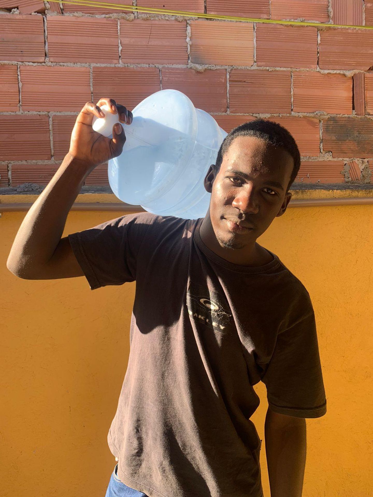 Mateus Conceicão, 18 Jahre, Rio de Janeiro, Wasserträger