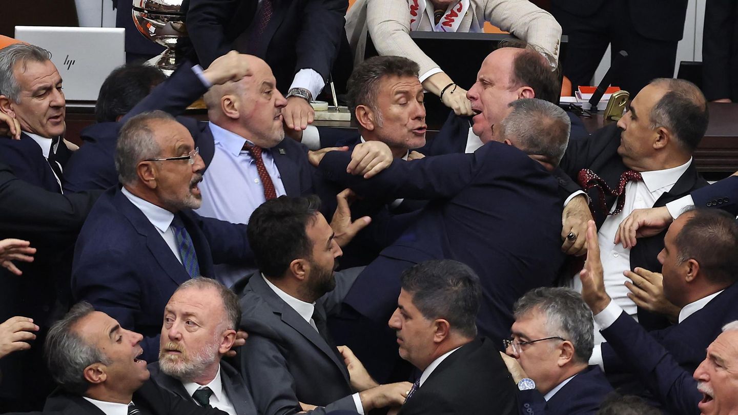 Ex-Bundesligaprofi verursacht Schlägerei im türkischen Parlament | STERN.de