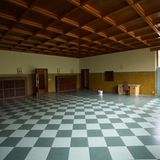 Blick in das Innere der ehemaligen Goebbels-Villa