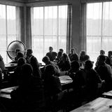 FDJ-Mitglieder bei einer Kaderschulung, 1947.