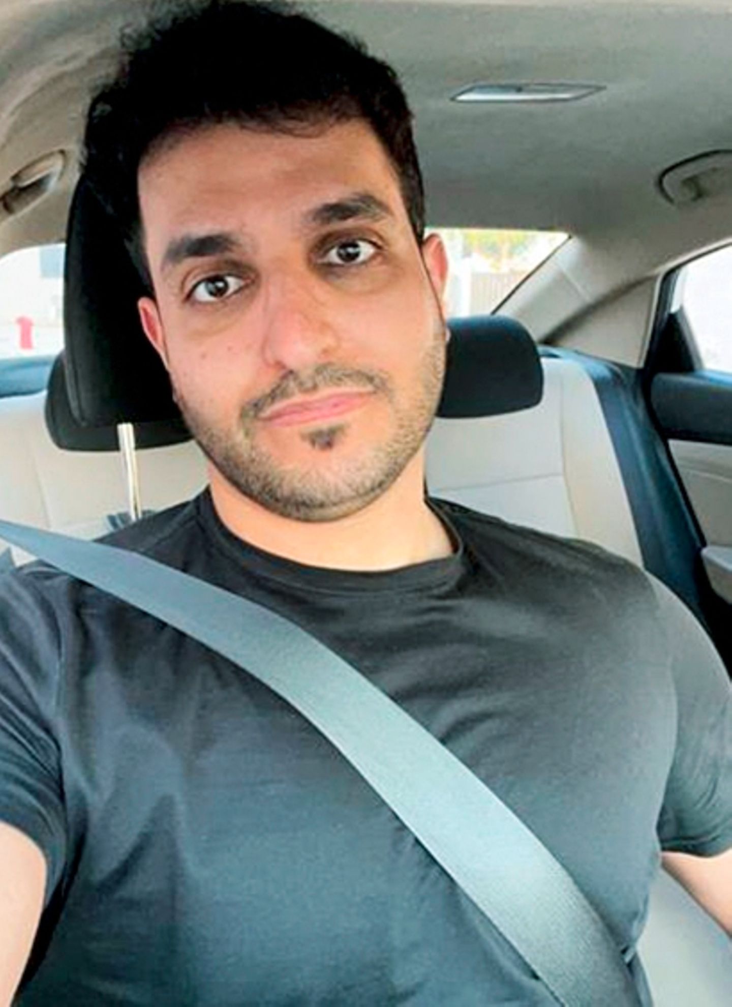 Rakan Alshammari, 34, Fahrer aus Dhahran in Saudi-Arabien Rakan Alshammari, 34, Fahrer aus Dhahran in Saudi-Arabien
