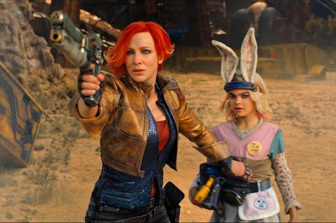 Filmausschnitt: Cate Blanchett (l.) in "Borderlands"