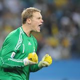 Manuel Neuer bei der WM 2010 in Südafrika