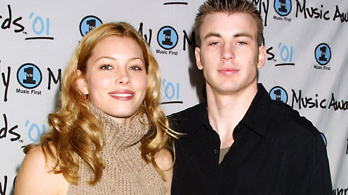 Jessica Biel und Chris Evans Jessica Biel und Chris Evans