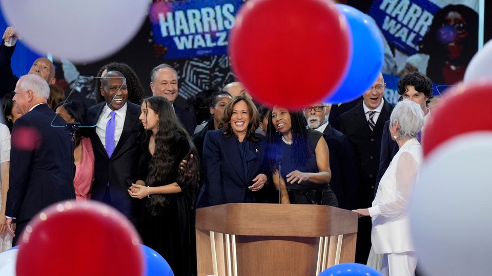 US-Wahl: Kamala Harris vereint die US-Demokraten