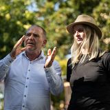 Madeleine Henfling und Bernhard Stengele