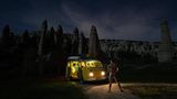 Mit VW-Bus im Love Valley