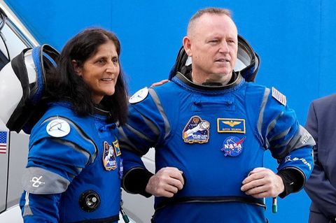 Die Nasa-Astronauten Suni Williams und Barry Wilmore bleiben länger auf der ISS als geplant