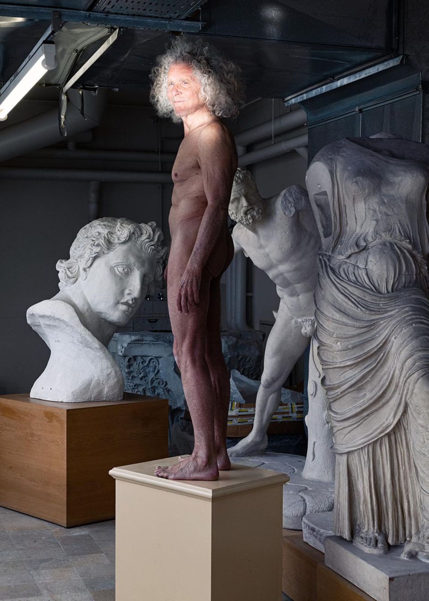 Rainer Langhans nackt