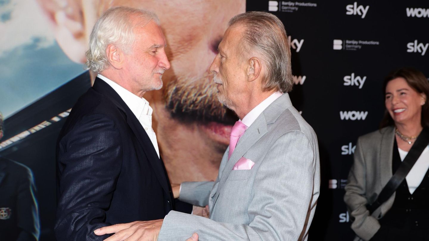 Christoph Daum und Rudi Völler