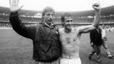 In der Saison 1987/1988 holte Daum Spieler wie Pierre Littbarski (r.) und Jürgen Kohler in den Kader. Die Kölner wurden zum Ende der Saison Bundesliga-Dritter. Eine Saison zuvor hatte Daum die Mannschaft noch auf einem Relegationsplatz übernommen