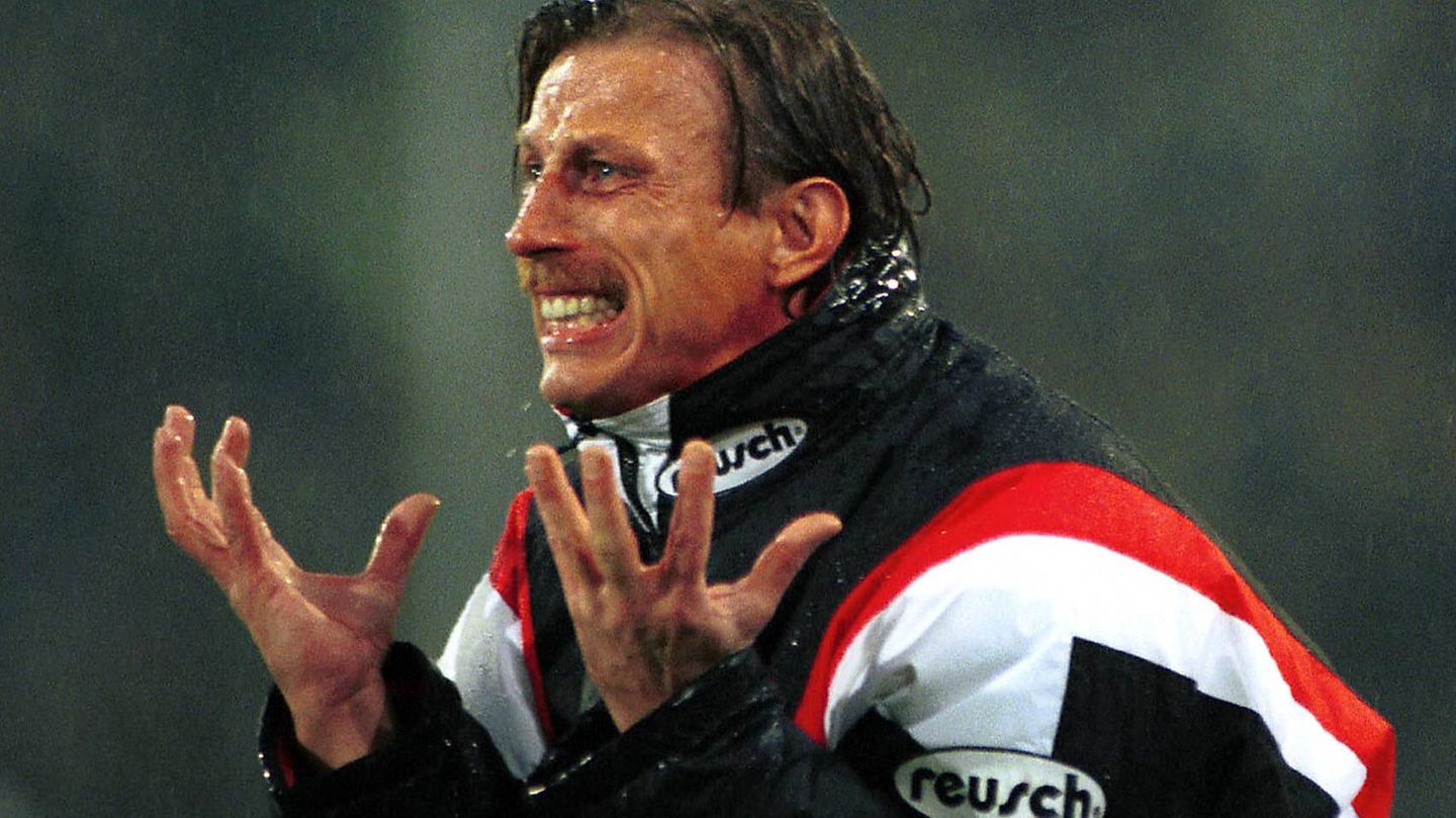 Keiner konnte sich so schön aufregen wie er: Daum im Jahr 1999. Bayer 04 Leverkusen würdigte ihn nach seinem Tod als "akribischen Arbeiter", als leidenschaftlichen Kämpfer, dessen Begeisterung ansteckend war