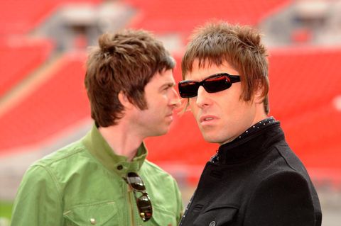 Grimmige Brüder: Noel und Liam Gallagher in Oasis-Zeiten