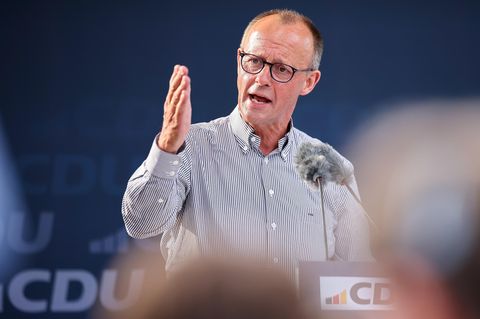 Der CDU-Parteivorsitzende Friedrich Merz