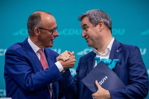 Friedrich Merz und Markus Söder hoffen auf baldigen Neuwahlen. Die Bürger sind von der Aussicht auf einen Unions-Kanzlers weniger euphorisch.   