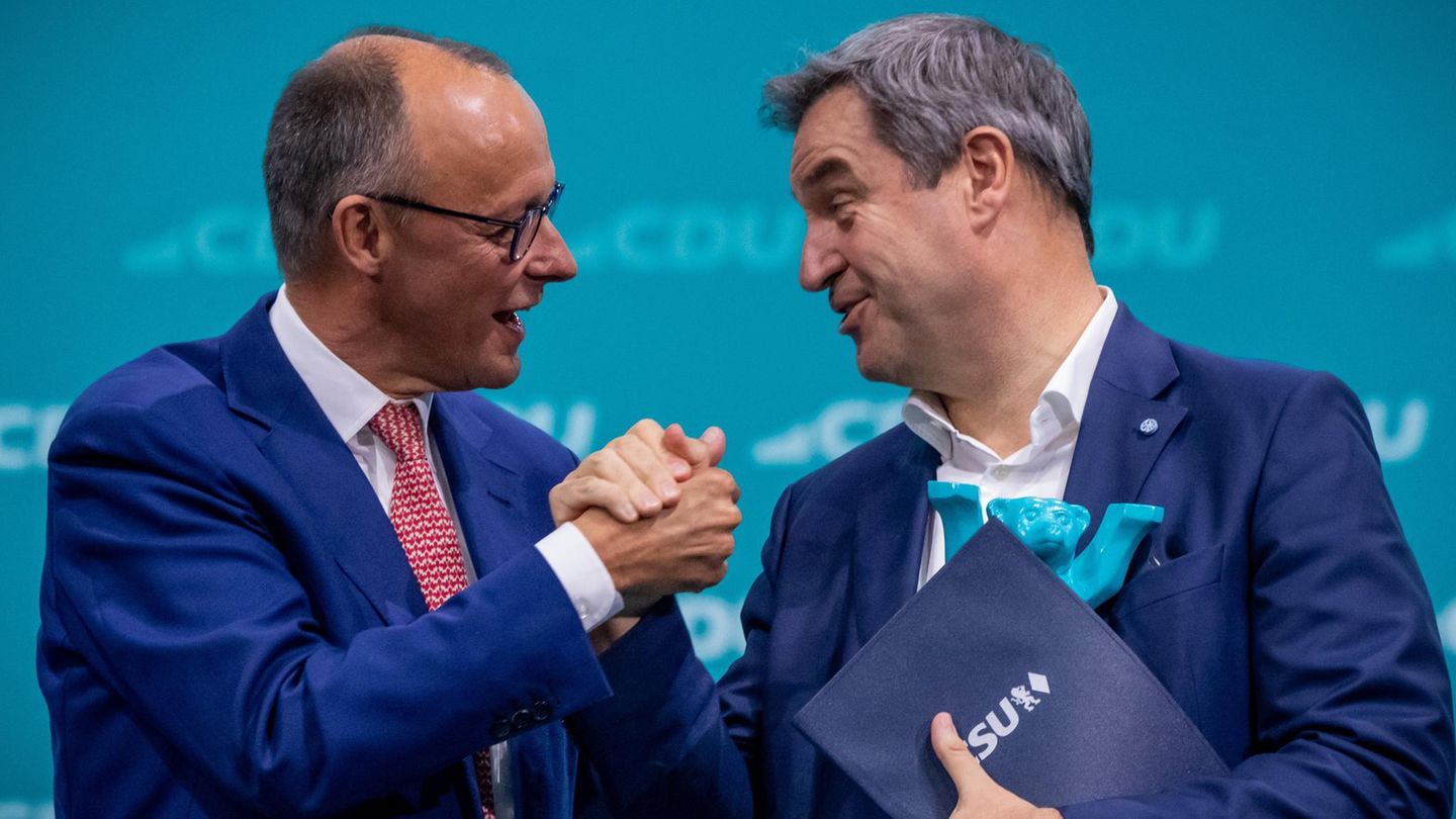 Friedrich Merz und Markus Söder hoffen auf baldigen Neuwahlen. Die Bürger sind von der Aussicht auf einen Unions-Kanzlers weniger euphorisch.   