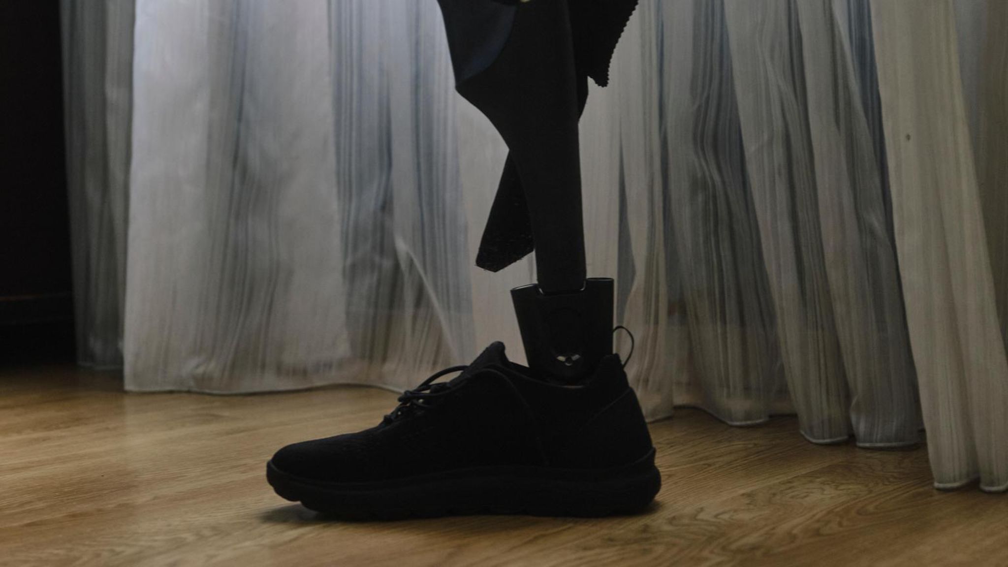 Schuh mit Prothese