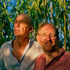 Bruder mit Behinderung: Uli (l.) und Johannes Hauser