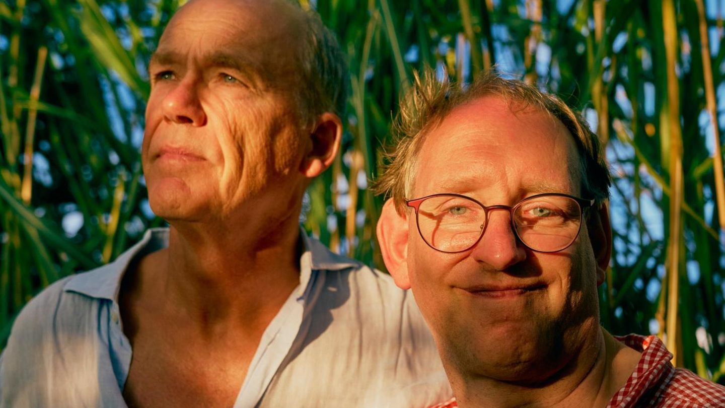 Bruder mit Behinderung: Uli (l.) und Johannes Hauser Bruder mit Behinderung: Uli (l.) und Johannes Hauser